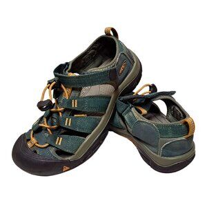 💚KEEN Big Kid's Green Newport Sandals Size 3